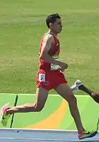 Hicham SigueniRang elf in 8:44,74&nbsp;min