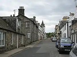 Straßenzug in New Galloway