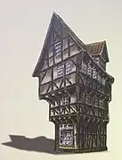 Zeichnung des Vorkriegszustands