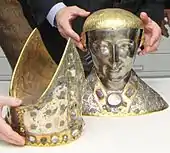Kopfreliquiar des hl. Jakob von Nisibis, Hildesheim nach 1367 (Schlacht von Dinklar)
