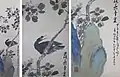Vogel auf dem Zweig