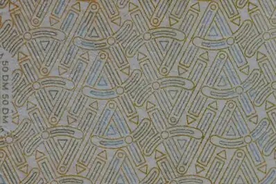 50 DM: Bauzirkel