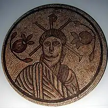 Mosaik aus der Villa Rustica von Hinton St Mary
