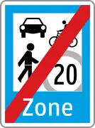 §53 9f: Ende einer Begegnungs- zone