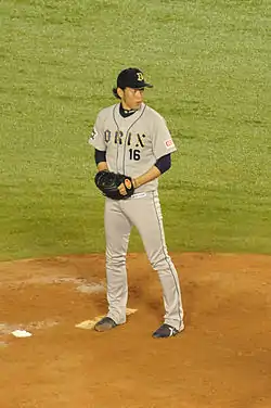 Hirano mit den Orix Buffaloes