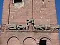 Südseite mit Atlant