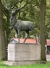 Hirsch von August Waterbeck, 1936