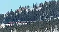 Fernblick von Westen auf die Klippen