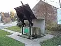 Historisches Modell einer Stauklappe der Stauanlage Dahlhausen
