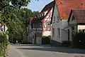 Straßenansicht in Kleinvillars
