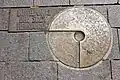 Historischer Mittelpunkt der Stadt an der Stelle des alten Thingplatzes (Lage54.7862140411119.4339831533333)