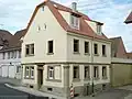Haus Holloch während Sanierung, August 2008
