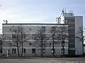 Der Hochbau für das Fernmeldeamt an der Ecke Ost-/Weinsberger Straße wurde am 7. August 1973 fertiggestellt.