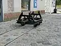 Chassis einer Kipplore