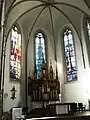 Aufklappbarer Hochaltar St. Agatha