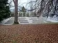 Parterregarten im Winter
