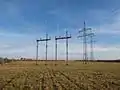 Erneuerung eines Bauabschnittes bei Gänsdorf