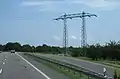 Abspannportal der märkischen Elektrizitätswerke aus den 1930ern