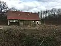 Hof Kulbrock im März 2017, nach der Rodung des Grundstücks.