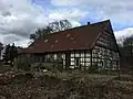 Hof Kulbrock im März 2017, nach der Rodung des Grundstücks.