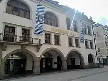 Hofbräuhaus am Platzl, am Ende der Orlandostraße