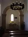 Das Innere der Kapelle