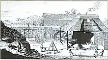 Gebäudedetails des histor. Industriestandortes