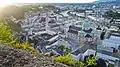 Blick von der Festung auf die Salzburger Altstadt 2019