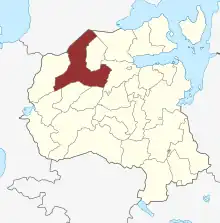 Lage des Kundby Sogn in der Holbæk Kommune