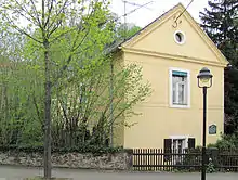 Schlichte Putznuten zur Nachbildung von Gesimsbändern, 1891 (Holzhof, Hoflößnitz)