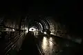 100&nbsp;m im Inneren des Homer Tunnels
