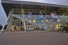 Besucherzentrum des Nationalparks Oosterschelde auf Neeltje Jans