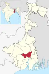 Lagekarte des Distrikts