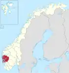 Hordaland in Norwegen