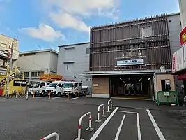 Empfangsgebäude (August 2020)