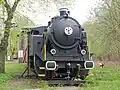 Denkmallokomotive vor dem Bergbaumuseum Ostrava