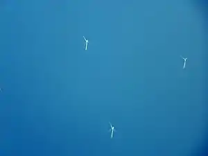 Windpark Hornsea aus der Luft