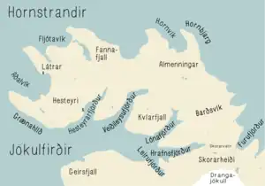 Jökulfirðir und Hornstrandir