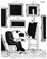 Horror sapiens, Joachim Kupke, Cartoon, 1971