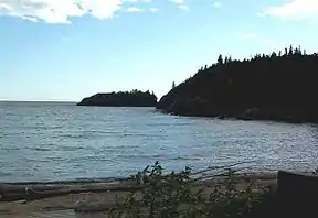 Horseshoe Bay am Lake Superior im Park