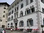 Cas’Alta (links) und Casa Battista (Hotel Palazzo Salis), 1630 von Baptista von Salis erbaut, bis heute im Besitz derer von Salis-Soglio