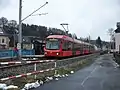Haltepunkt Chemnitz-Friedrichstraße mit City-Bahn (2016)
