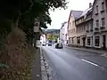 Ehemaliger Haltepunkt Klingenthal Untere Marktstraße, Richtung Klingenthal (2016)