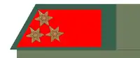 Besondere Parolis für einen Hauptmann des Geniestabes auf der hechtgrauen Feldbluse gem. Verordnung von 1916