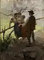 Huzulen im Gespräch (um 1888)