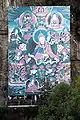 Großflächige Buddha-Darstellung