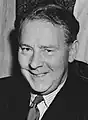 Oppositionsführer Hugh Gaitskell (Labour)