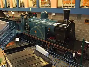 No. 123 im Riverside Museum in Glasgow