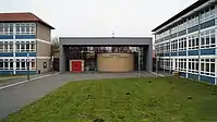 Haupteingang des Humboldt-Gymnasiums