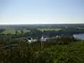 Blick vom Müllberg auf die Hummelsbütteler Feldmark und den Hummelsee